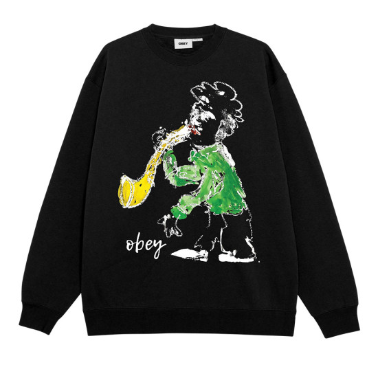 Obey Ανδρικό φούτερ Jazz Player Fleece